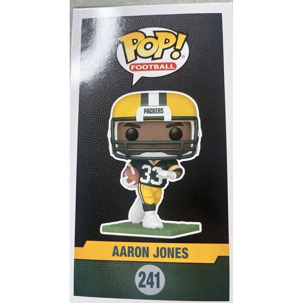 Funko Pop Football Aaron Jones‎ 241 Green Bay Packers NFL Vinyl Figure